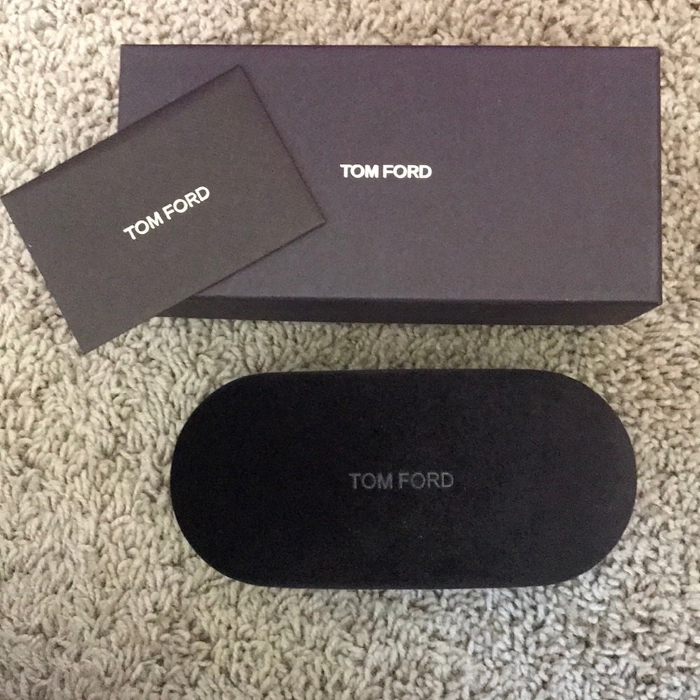 Tom Ford Sunglass Case & Box